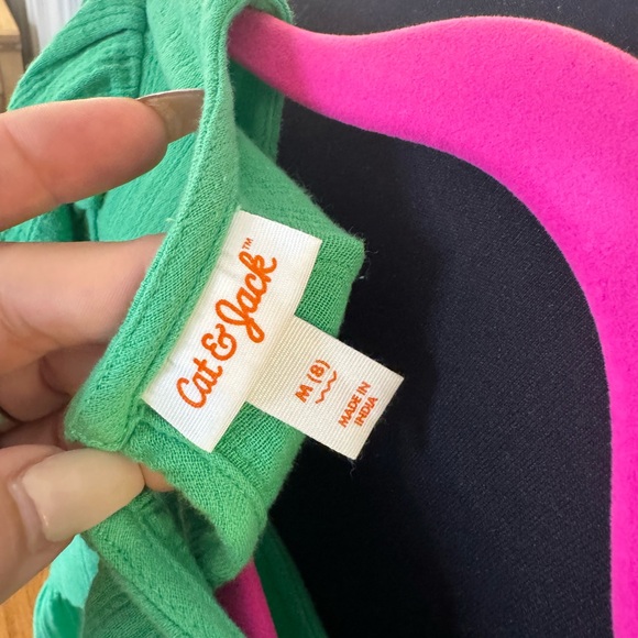 Cat & Jack girls Green Dress Size M (8) - Picture 6 of 6